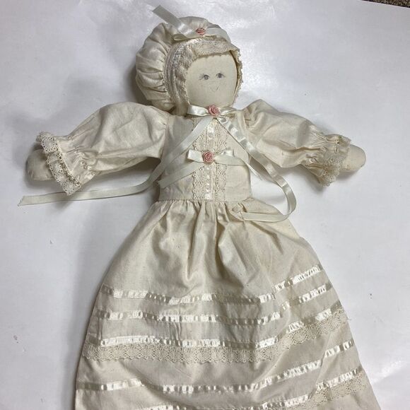 Artisan Crafted Crafters Handmade Rag Doll Vintage - Picture 1 of 16